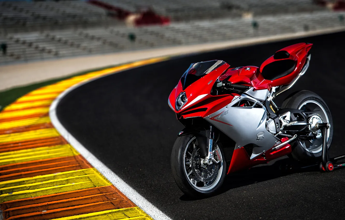 Photo wallpaper motorcycle, bike, superbike, sportbike, MV Agusta F4