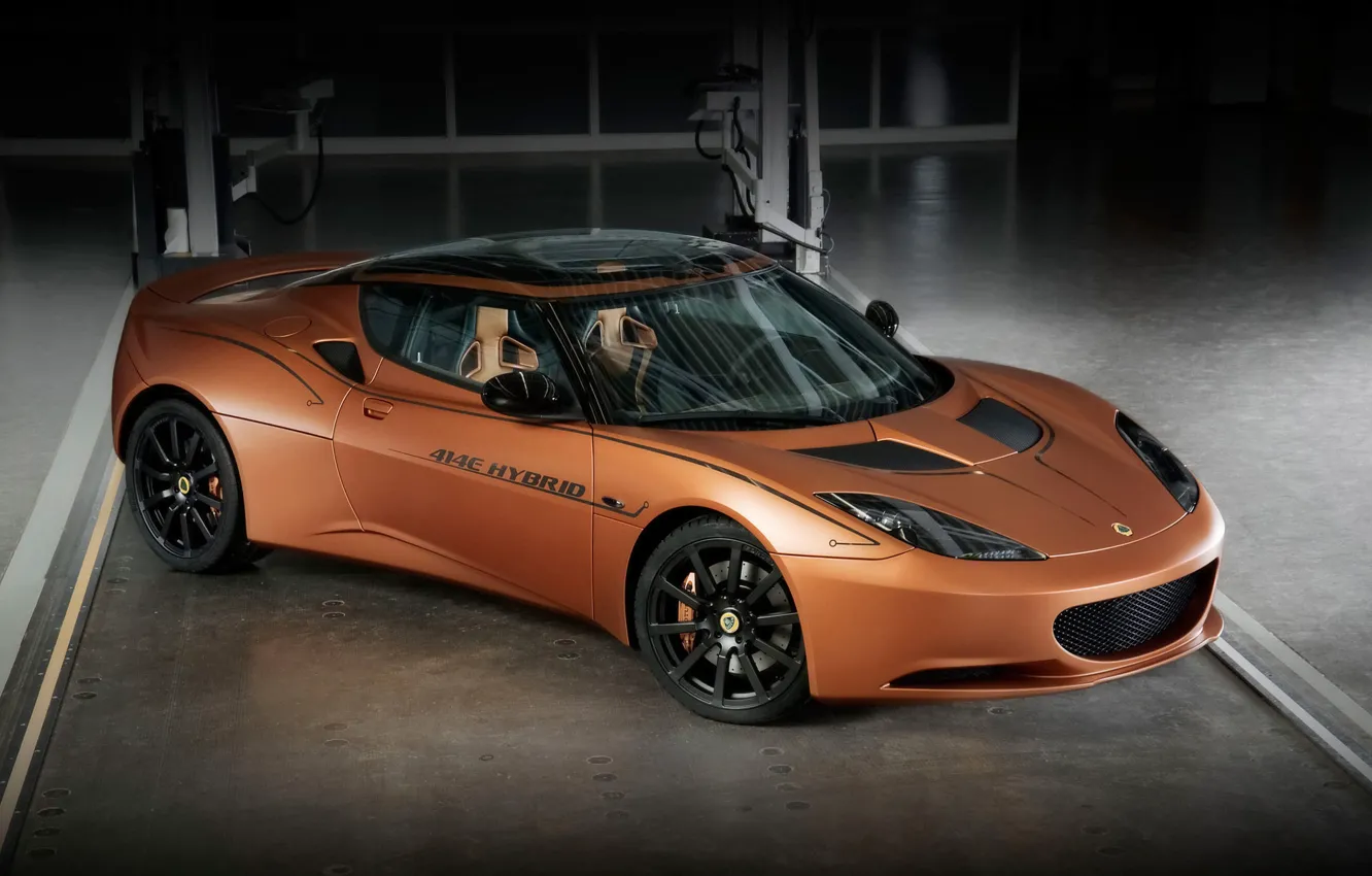 Photo wallpaper Lotus, sports car, Evora