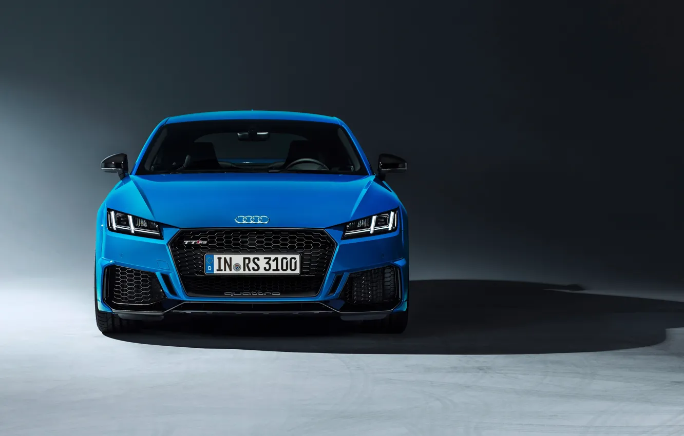 Photo wallpaper machine, design, style, Audi, lights, coupe, TT RS, 2020