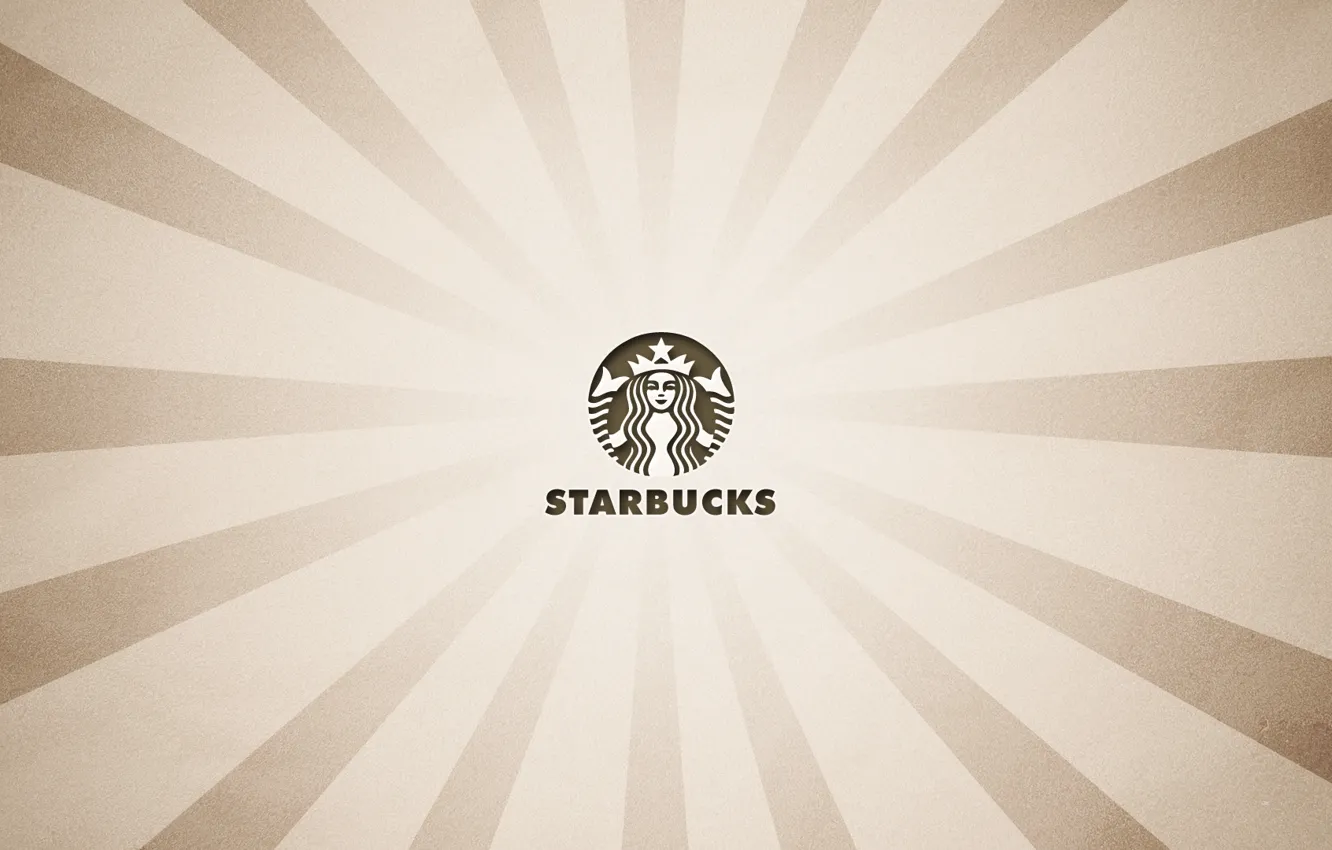 Photo wallpaper coffee, emblem, logo, coffee, Starbucks