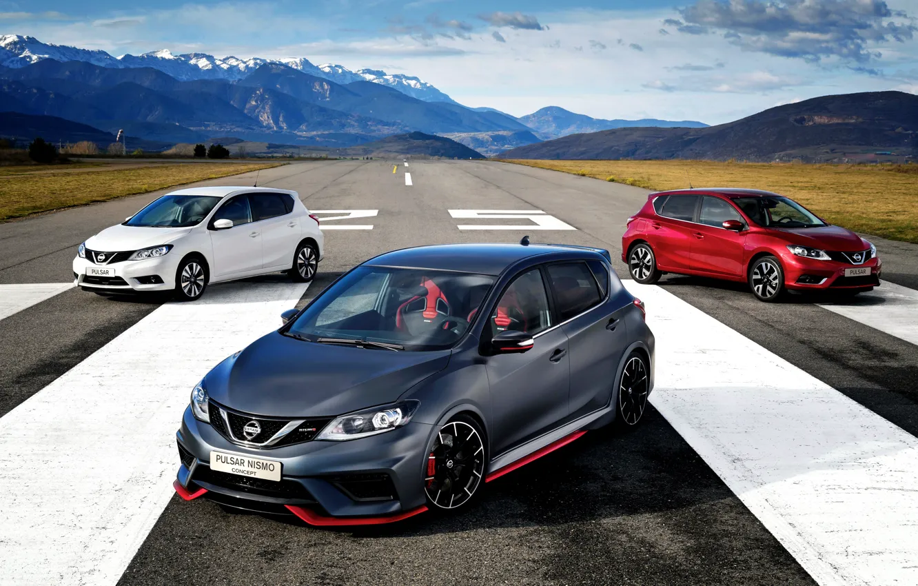 Photo wallpaper Nissan, Nissan, pulsar, 2013, Press, NB17