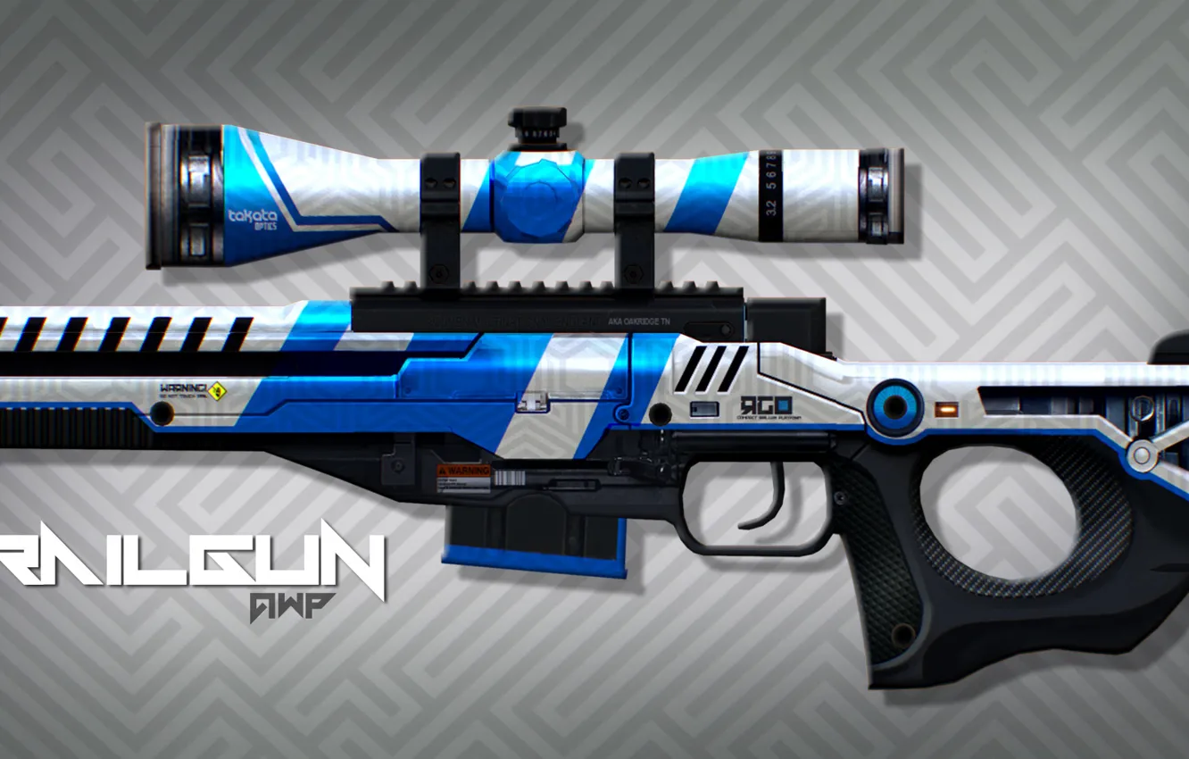 Photo wallpaper lizard, Cyber, paint, awp, cs go, Workshop, railgun, gunsmith