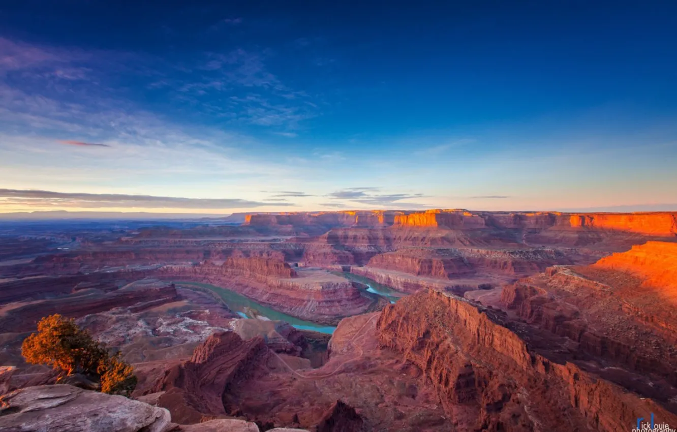 Photo wallpaper USA, Arizona, Dead Horse Point