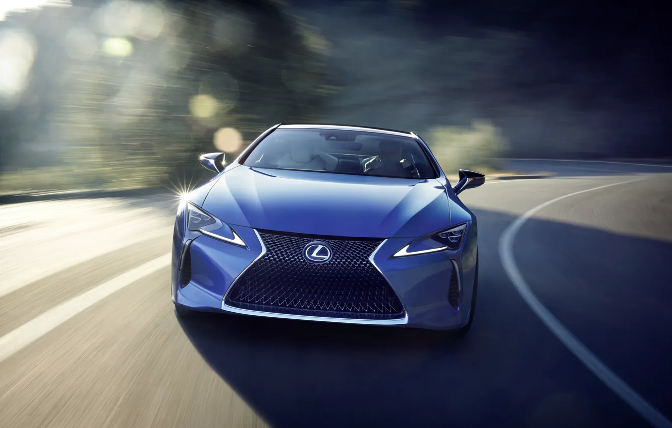 Photo wallpaper Lexus, Race, Hypercar, 2017, LC 500