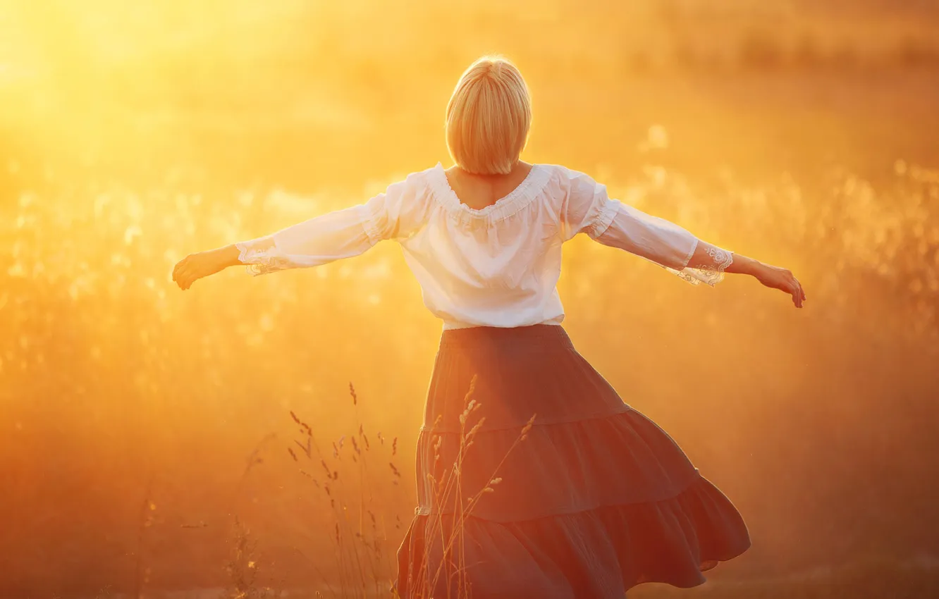 Photo wallpaper summer, mood, Anna Melnikova