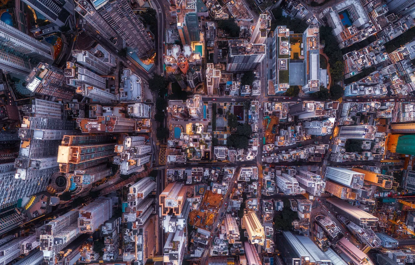 Photo wallpaper Hong Kong, Central and Western District, Central District