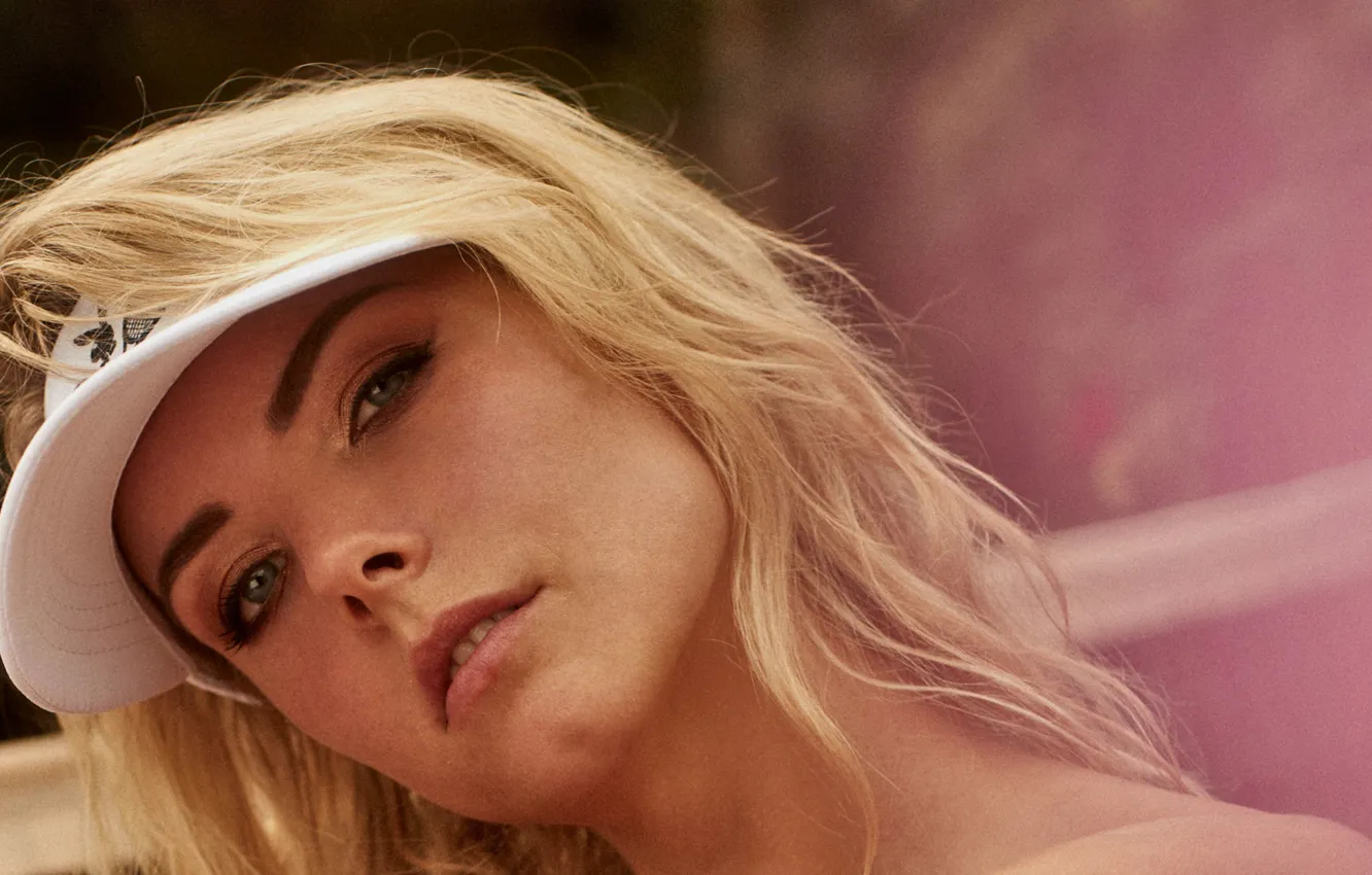 Photo wallpaper playboy, German, woman, model, lips, hair, look, blonde