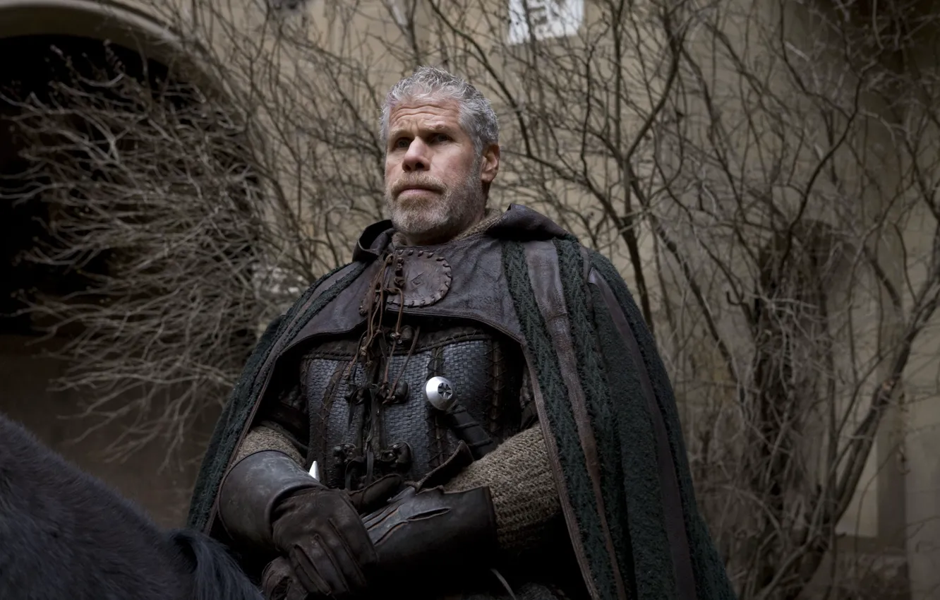 Photo wallpaper the film, Season of the witch, hunter, Ron Perlman