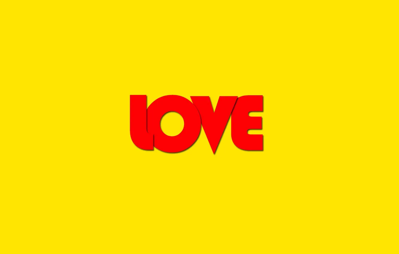 Photo wallpaper love, text, letters, words