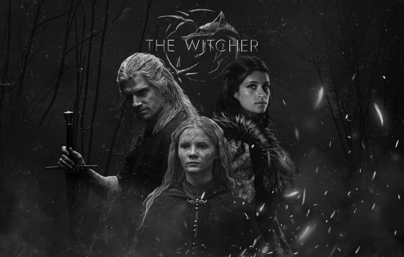 Photo wallpaper fantasy, The Witcher, movie, tv series