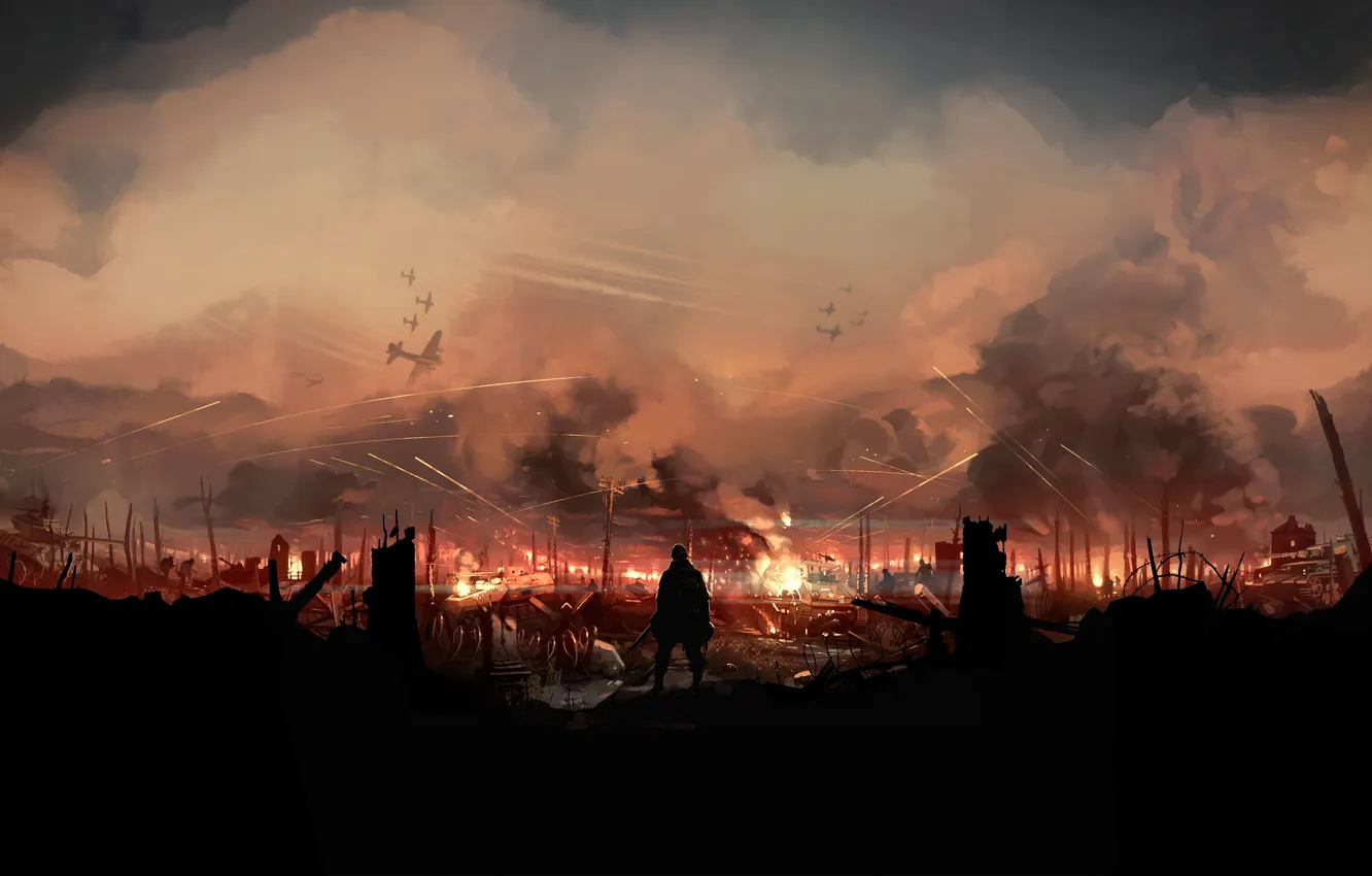 Photo wallpaper soldiers, game, solger, The second World war, WWII, Luke Viljoen, Hell Let Loose