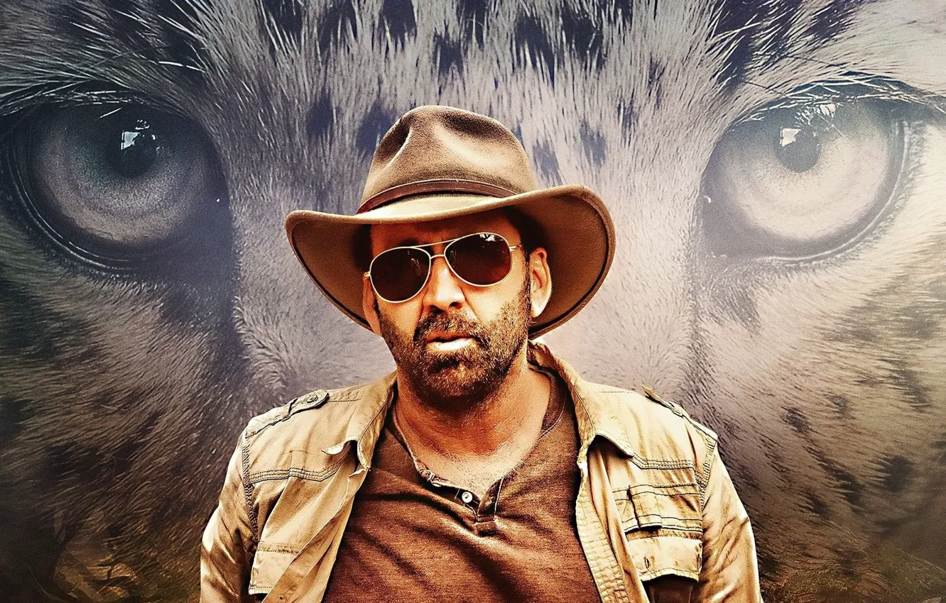 Photo wallpaper hat, Nicolas Cage, Primal, 2019, Rage