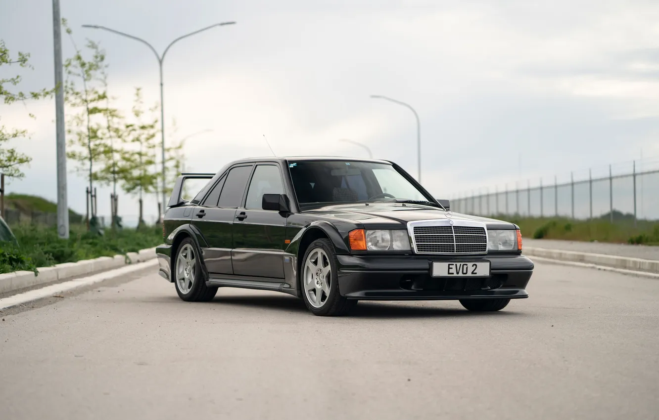 Photo wallpaper Mercedes-Benz, Mercedes, 1990, 190, Mercedes-Benz 190 E 2.5-16 Evolution II