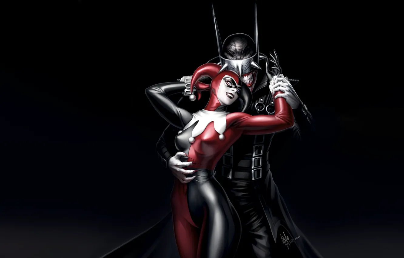 Photo wallpaper Girl, Figure, Girl, Classic, Art, Batman, Beauty, Harley Quinn