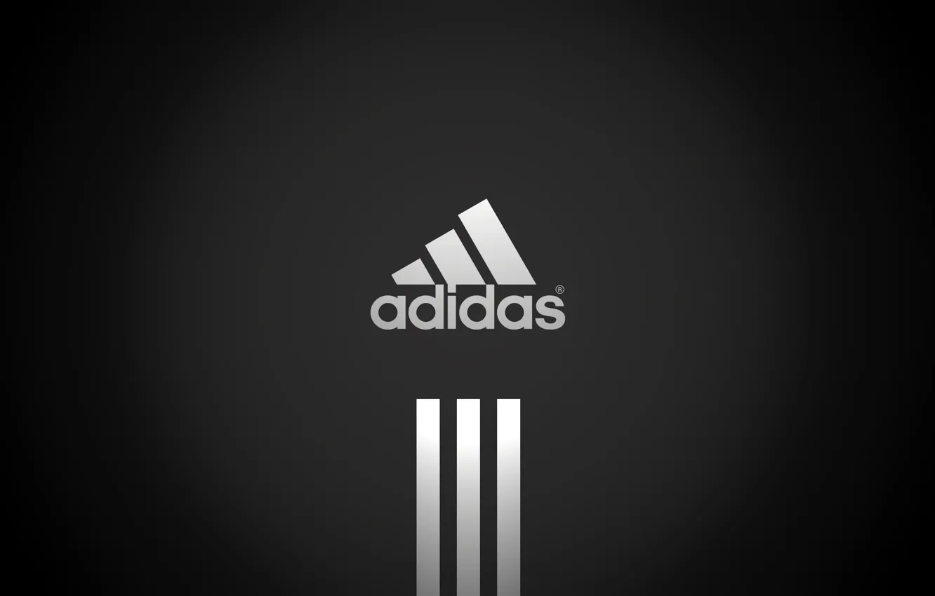 Photo wallpaper strip, sport, Adidas, brand