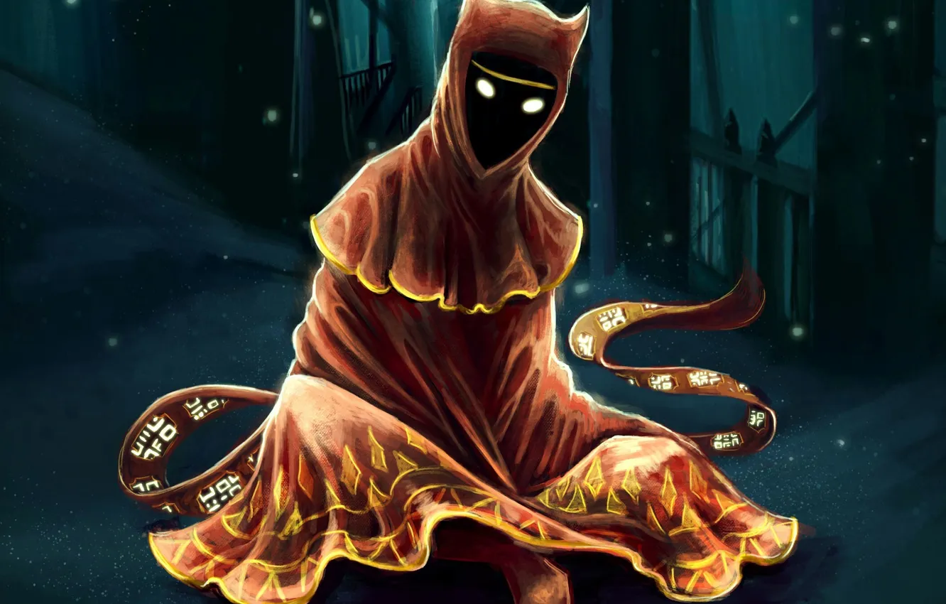 Photo wallpaper men, the evening, sitting, Journey