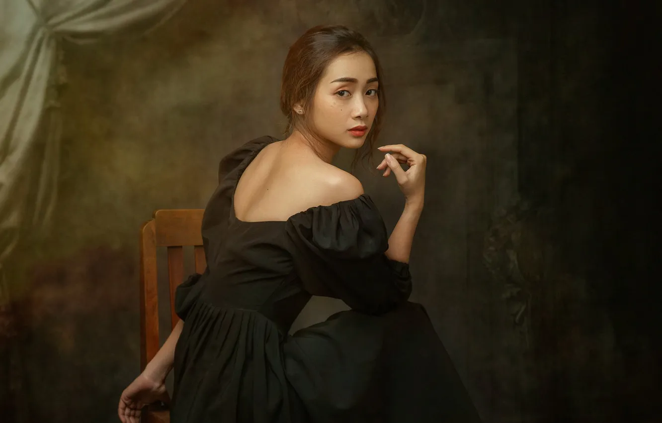 Photo wallpaper look, portrait, photoshoot, Hoang Viet Nguyen