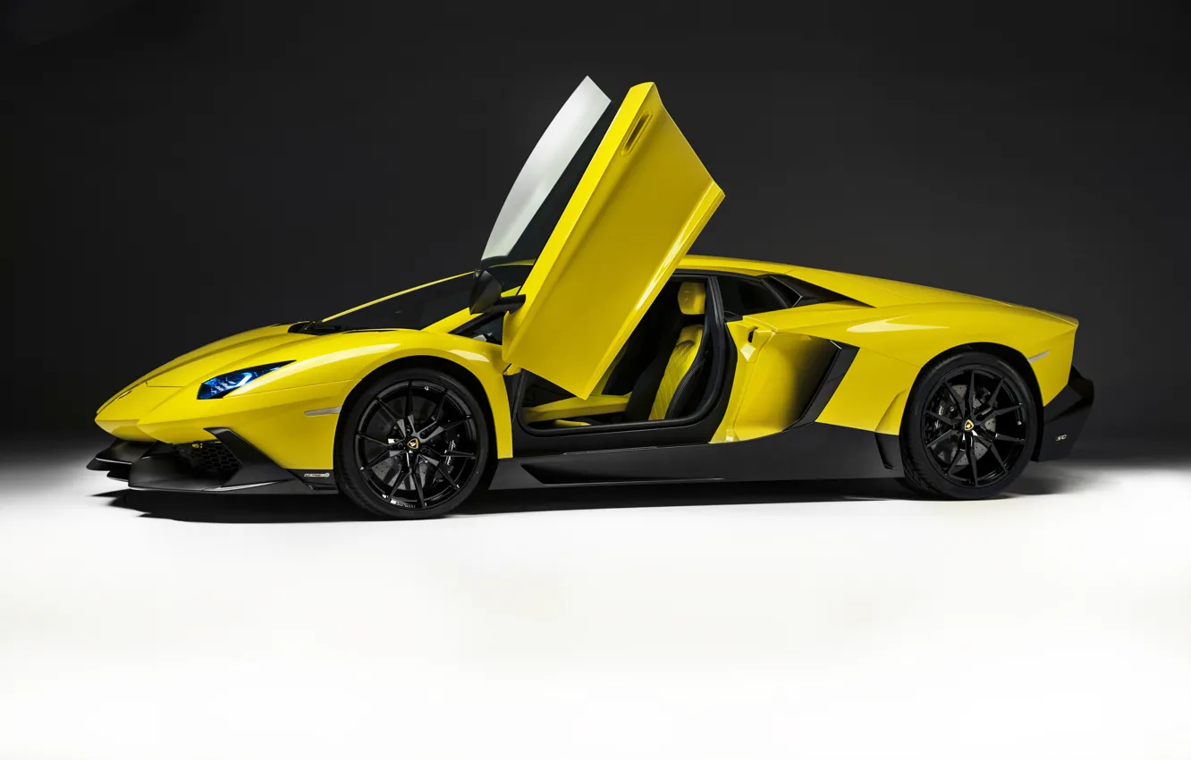 Photo wallpaper background, Lamborghini, door, car, LP700-4, Aventador, 50 Anniversario Edition