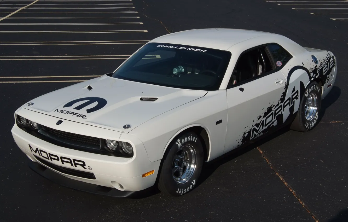 Photo wallpaper tuning, vinyl, challenger