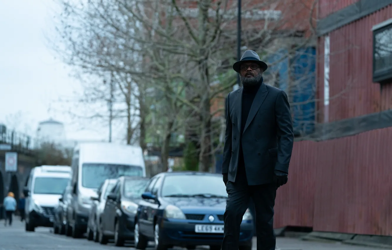 Photo wallpaper Nick Fury, Samuel L. Jackson, Marvel Studios, Secret Invasion