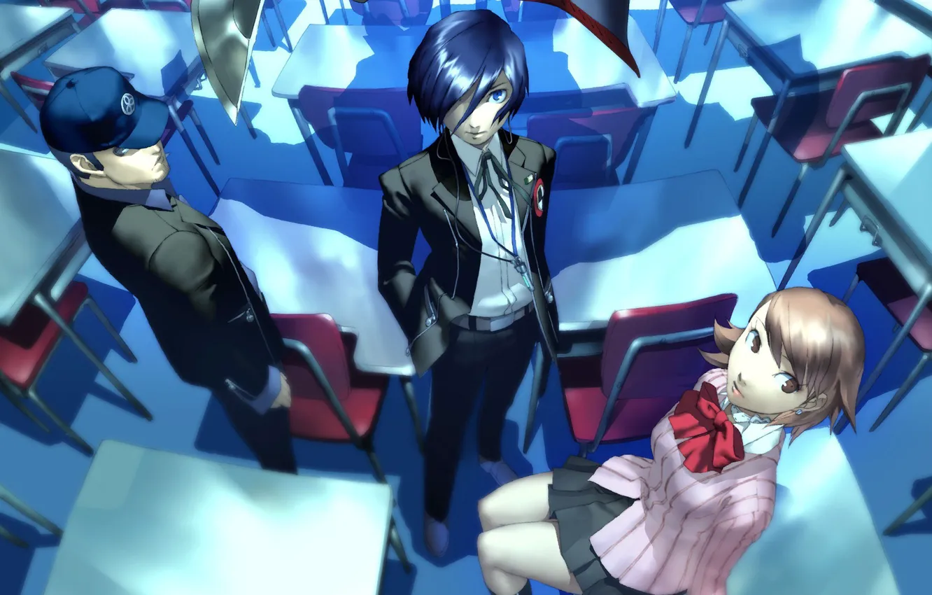 Photo wallpaper the game, Persona, person
