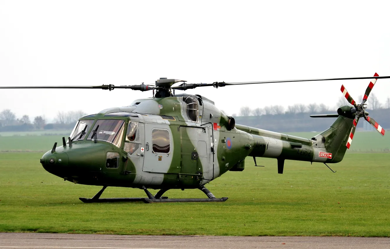 Photo wallpaper helicopter, British, multipurpose, Westland Lynx, AH.7, Westland "Lynx"