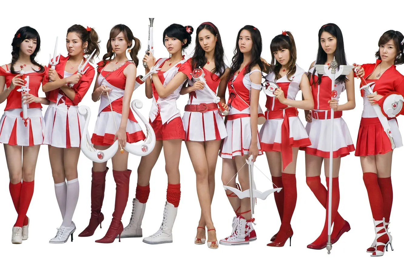Photo wallpaper Music, girls, beauty, cosplay, asian, SNSD, Kpop, Girls' Generation