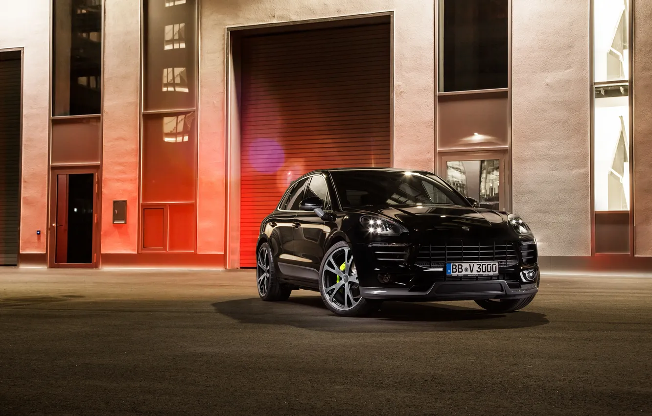 Photo wallpaper Porsche, TechArt, Macan