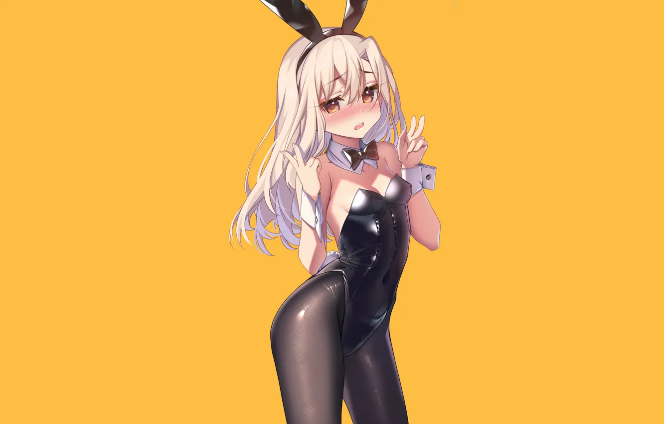 Photo wallpaper kawaii, Girl, rabbit, anime, pretty, cute, petite, loli