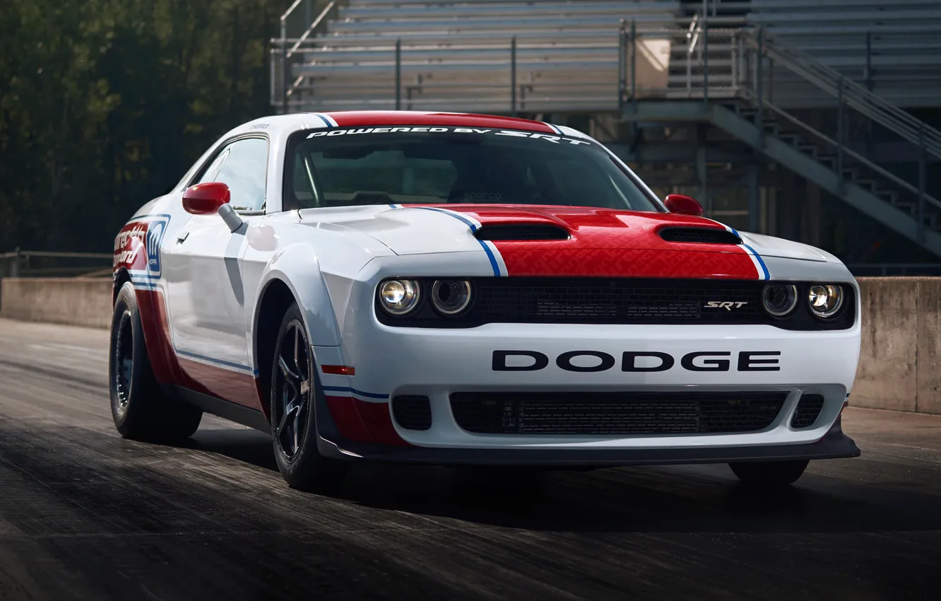 Photo wallpaper Dodge, Challenger, SRT, Dodge Challenger SRT, 2021, Direct Connection, DC170