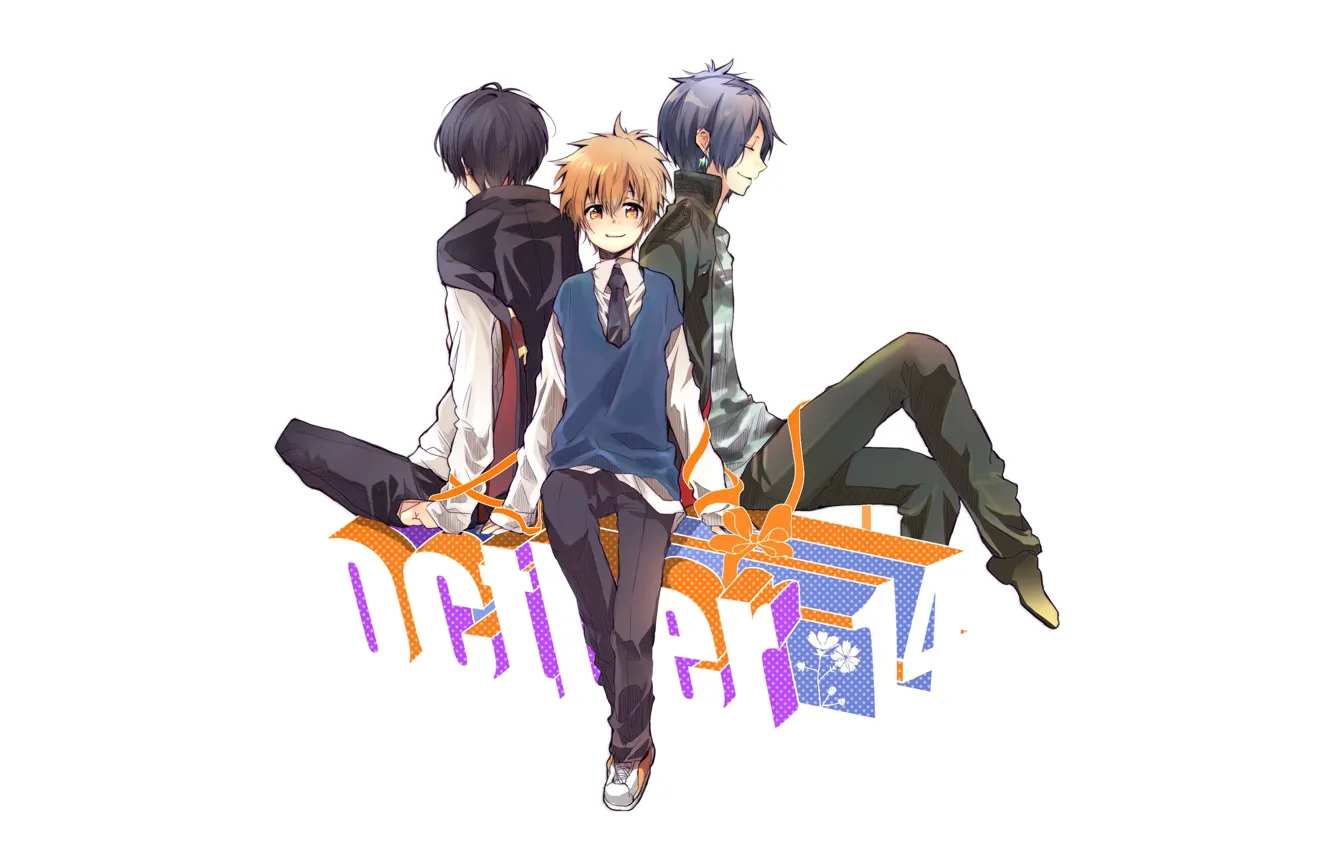 Photo wallpaper guy, trio, katekyo Hitman reborn, Teacher mafia Reborn