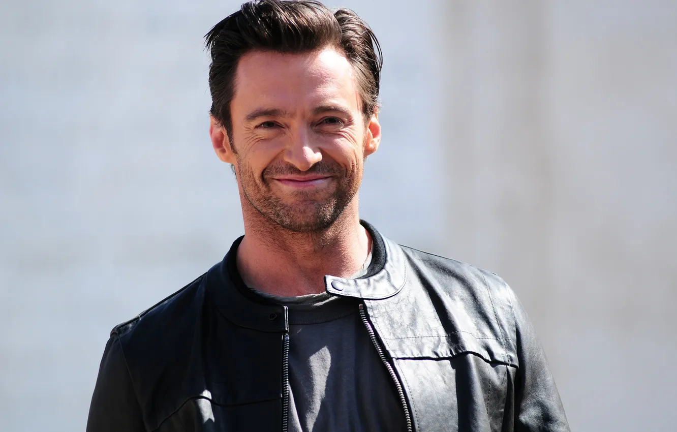 Photo wallpaper Hugh Jackman, actor, famous, male