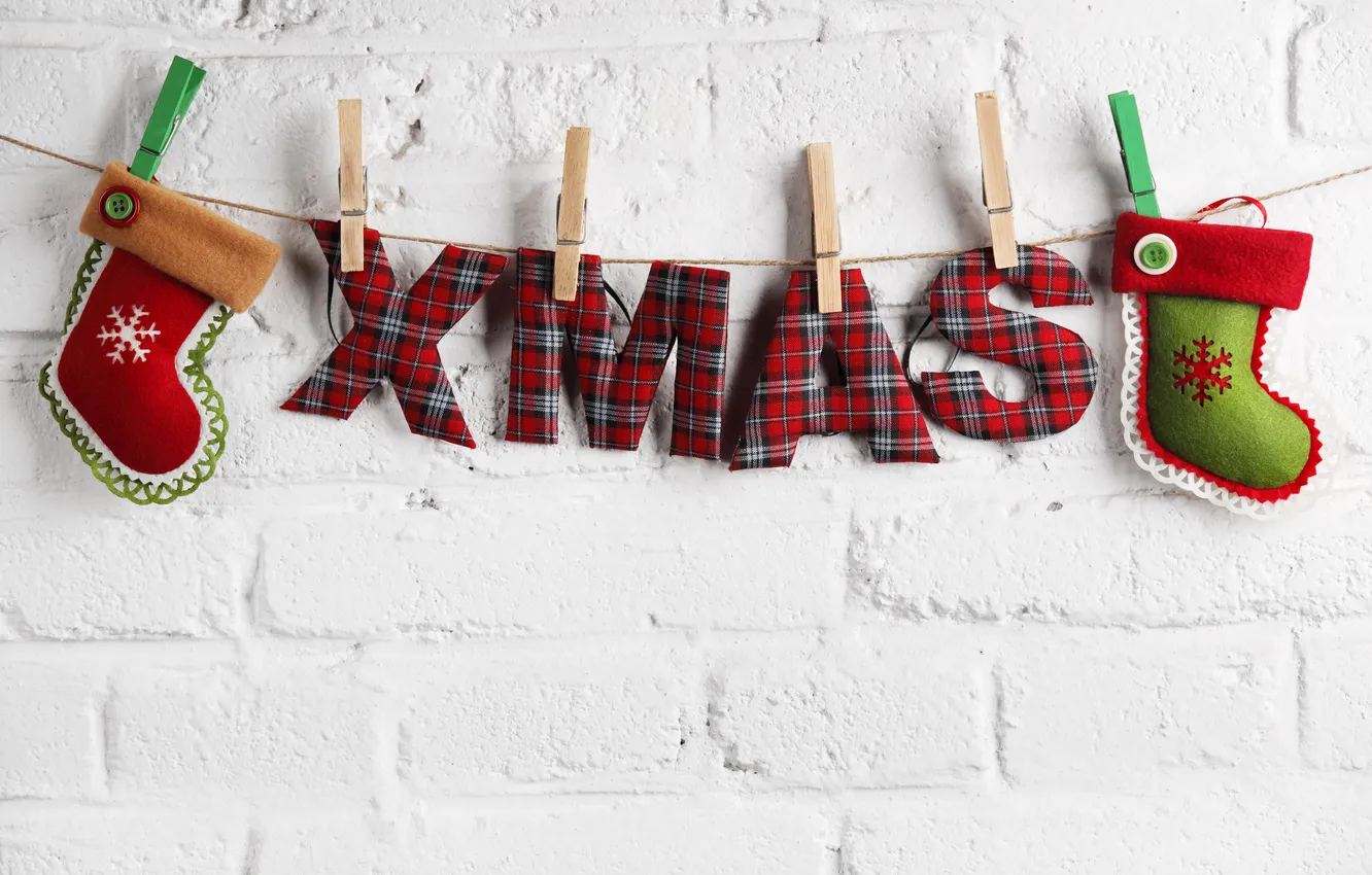 Photo wallpaper decoration, holiday, new year, Christmas, Christmas, New Year