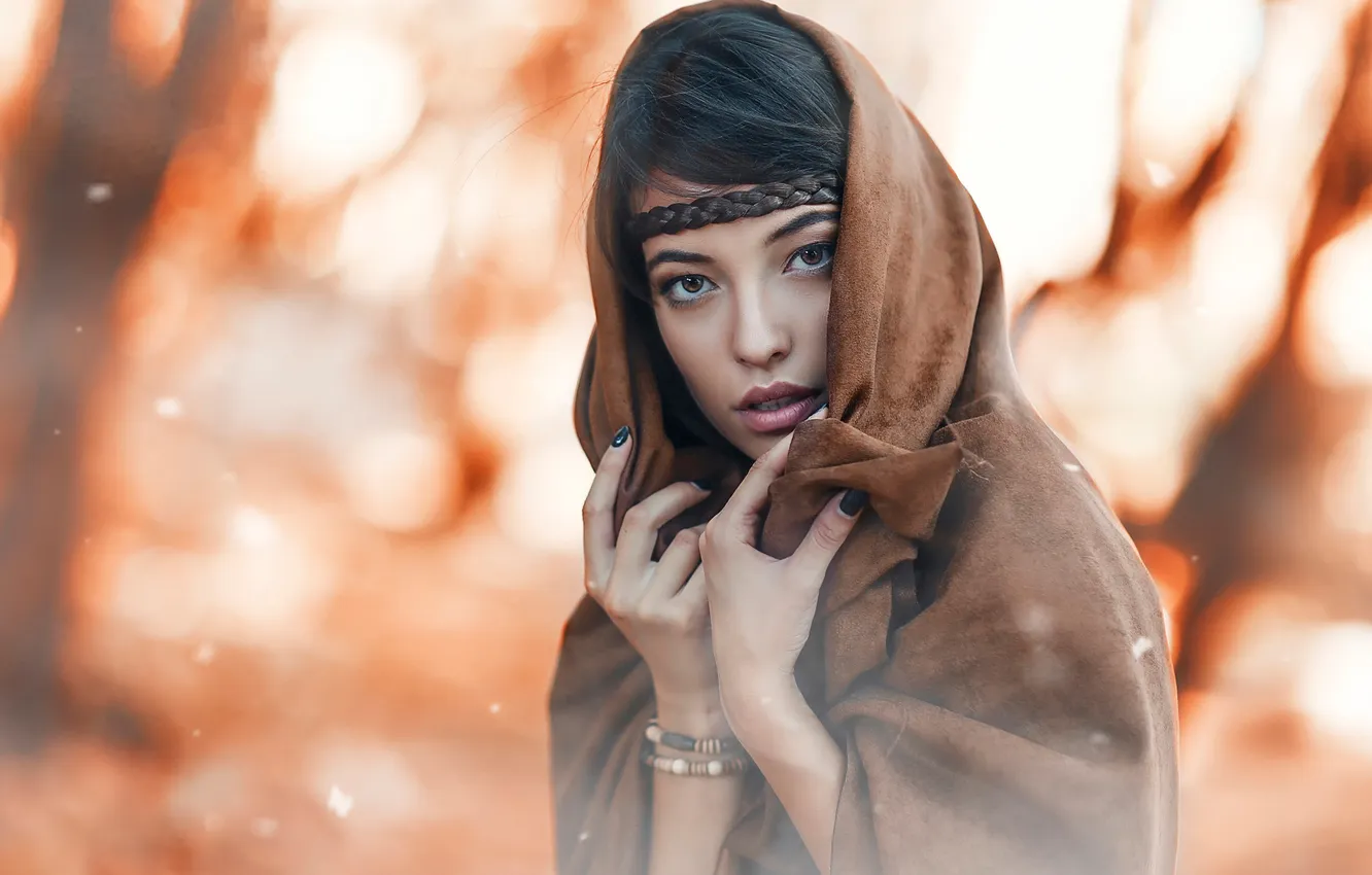 Photo wallpaper portrait, makeup, Alessandro Di Cicco, The lost Journey