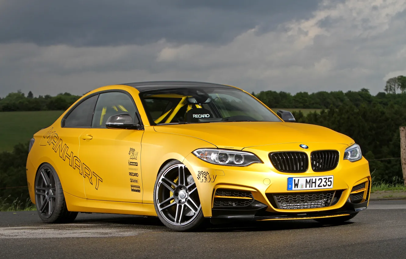 Photo wallpaper BMW, coupe, Manhart, M235i, Clubsport, MH2