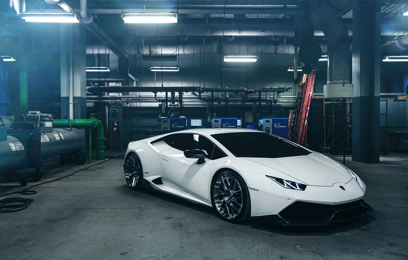 Photo wallpaper Lamborghini, Huracan, LP610, M.V2, ADV8R