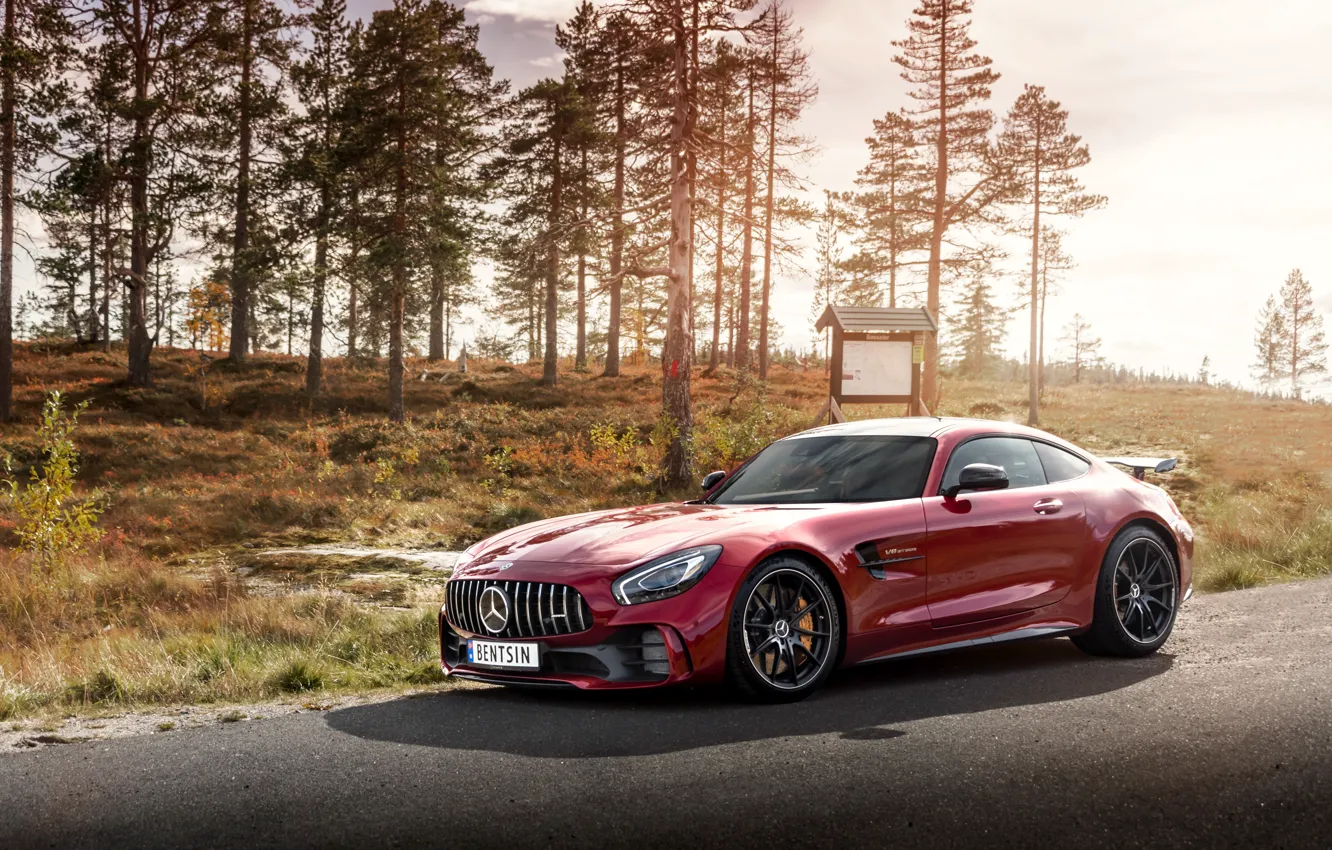 Photo wallpaper Mercedes-Benz, AMG, GT R, 2019, by Håkon Sataøen