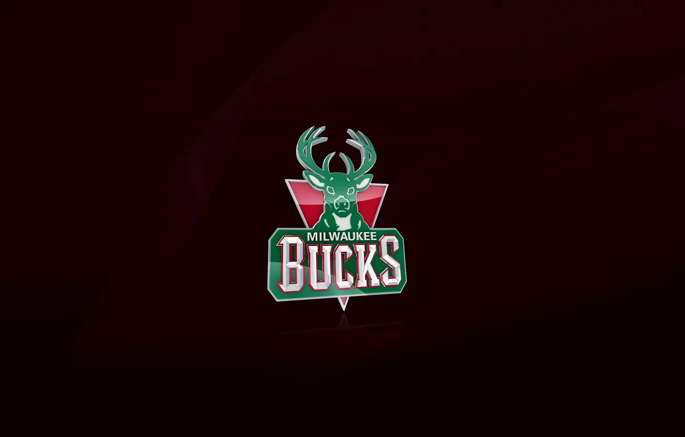 Photo wallpaper background, logo, deer, Wisconsin, Basketball, the bucks, NBA, Milwaukee