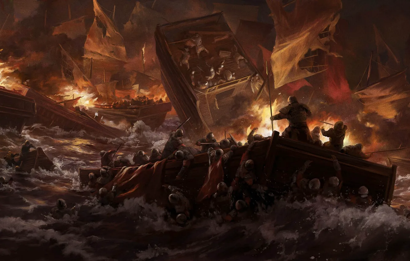 Photo wallpaper China, Stanton Feng, Total war: three kingdoms, Red Cliff, Total War: THREE KINGDOMS