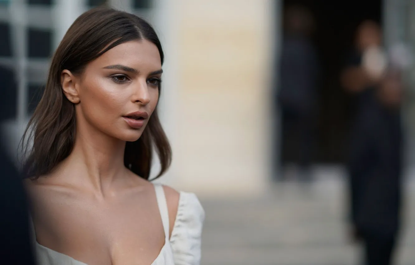 Photo wallpaper look, pose, model, actress, model, hair, actress, Emily Ratajkowski