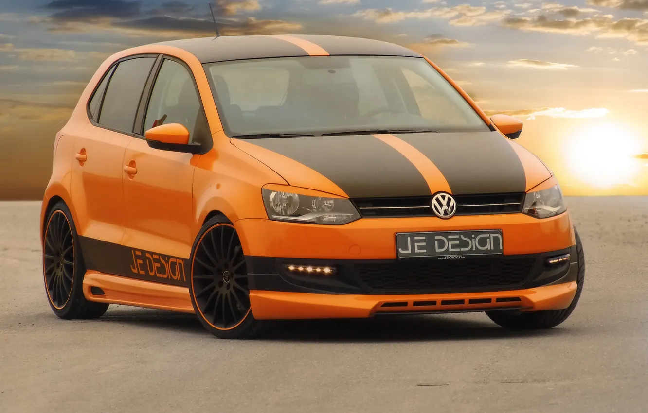 Photo wallpaper Volkswagen, design, Polo