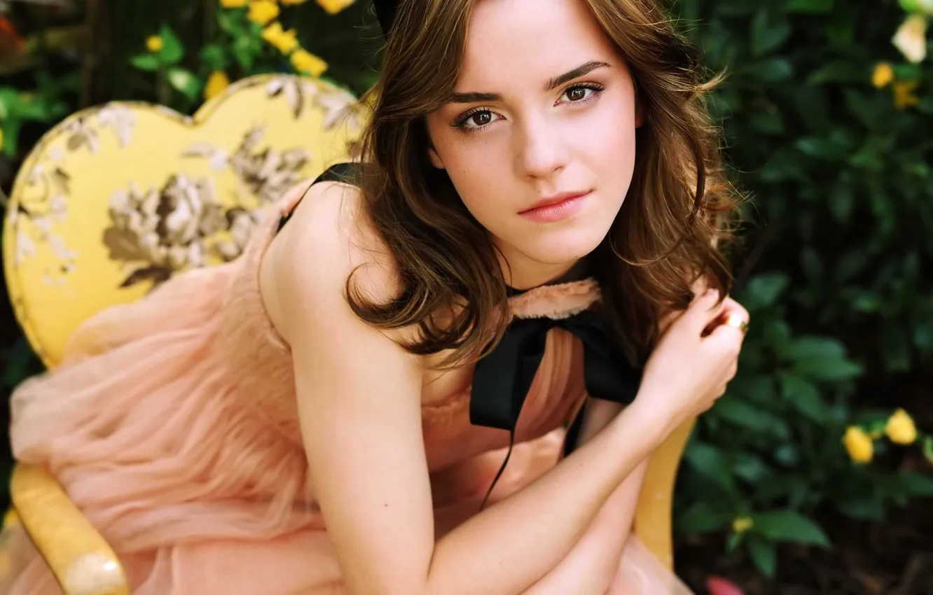 Photo wallpaper girl, beautiful, Emma Watson, Emma Watson