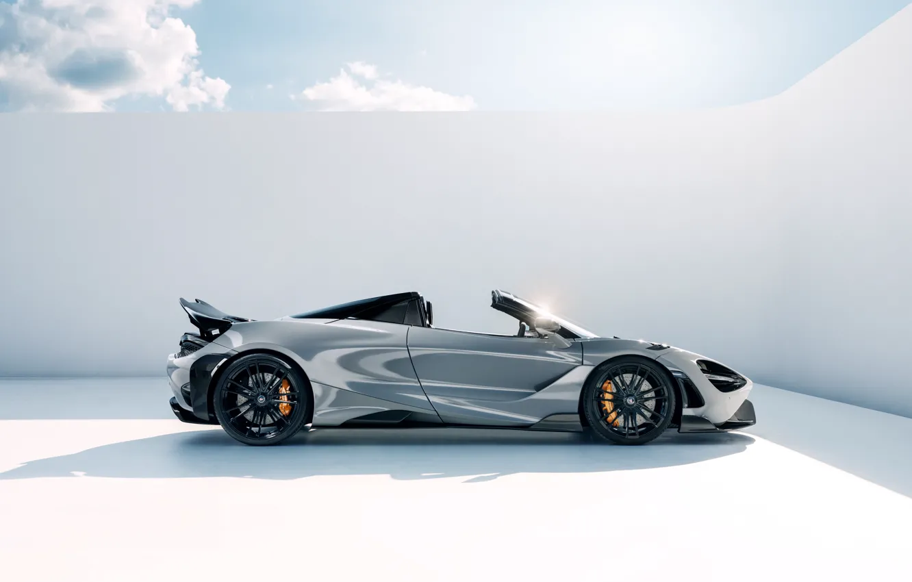 Photo wallpaper McLaren, side, 765LT, Novitec McLaren 765LT Spider