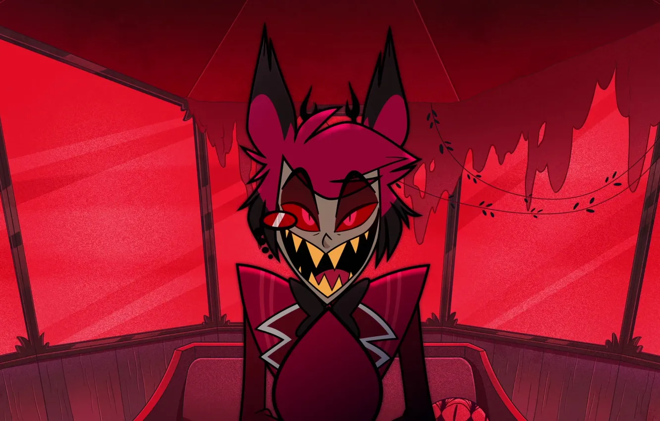 Photo wallpaper demon, Overlord, series, radio, Hotel Hazbin, Radio demon, Alastor