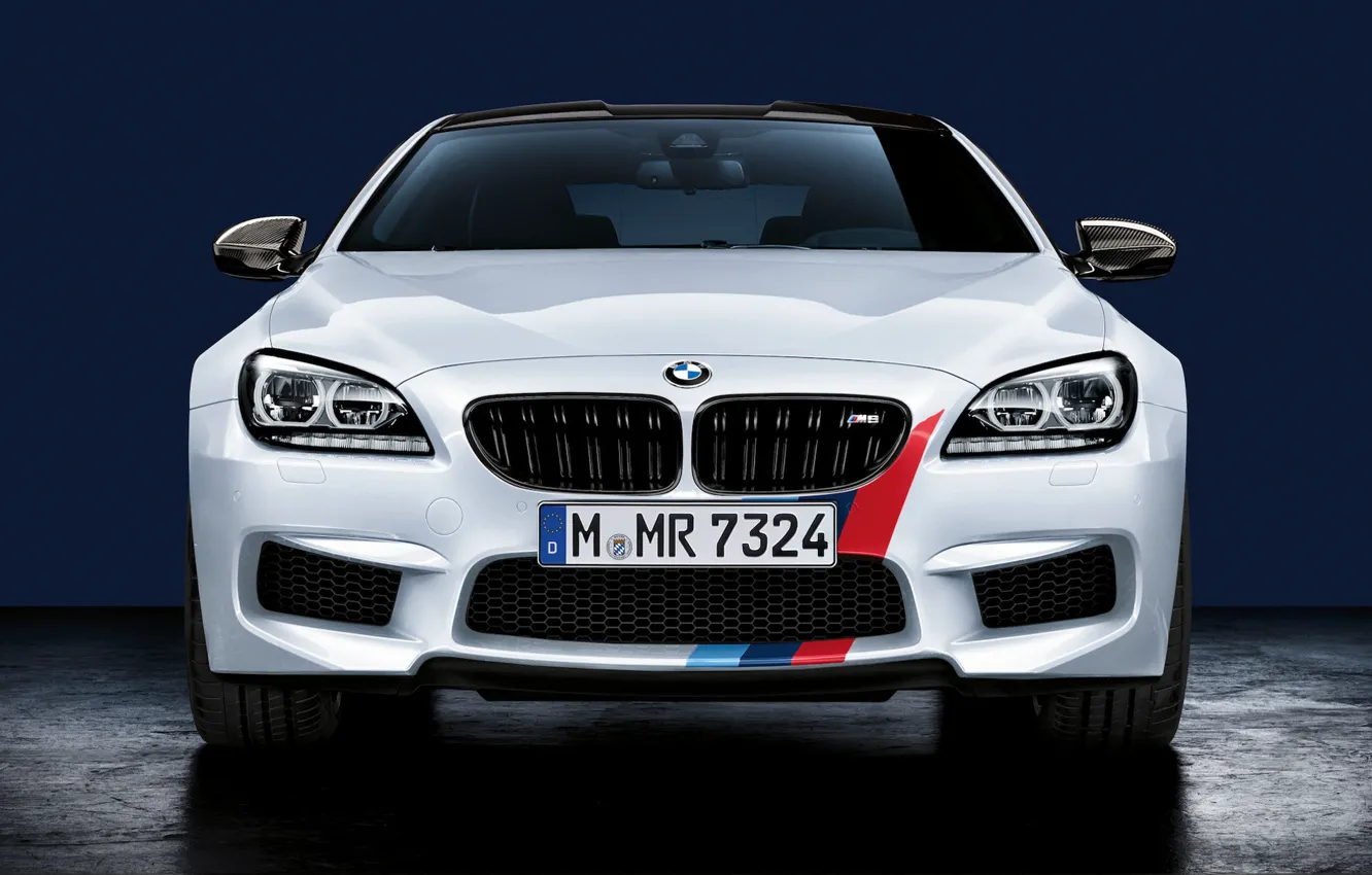 Photo wallpaper BMW, white, front, Performance, F12, F06, F13