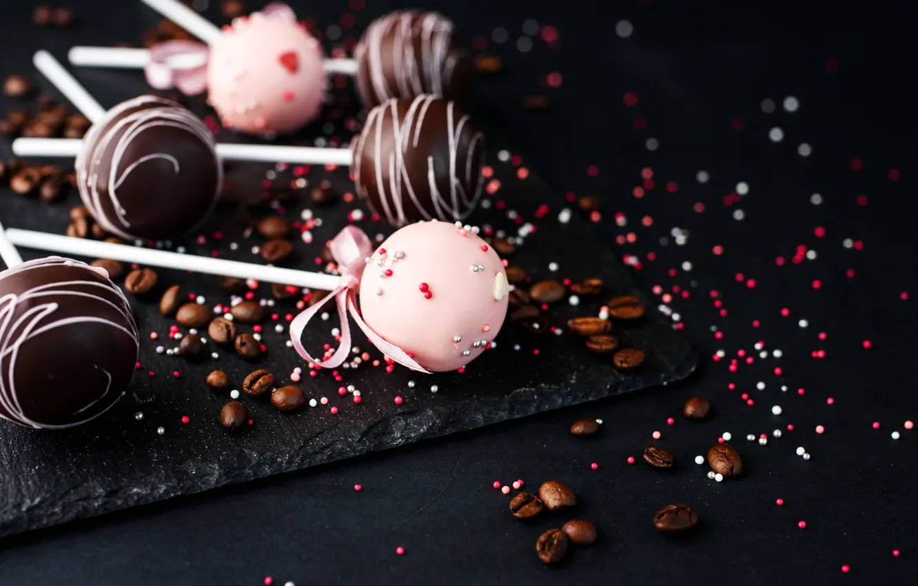 Photo wallpaper candy, tape, dessert, chocolate, milk