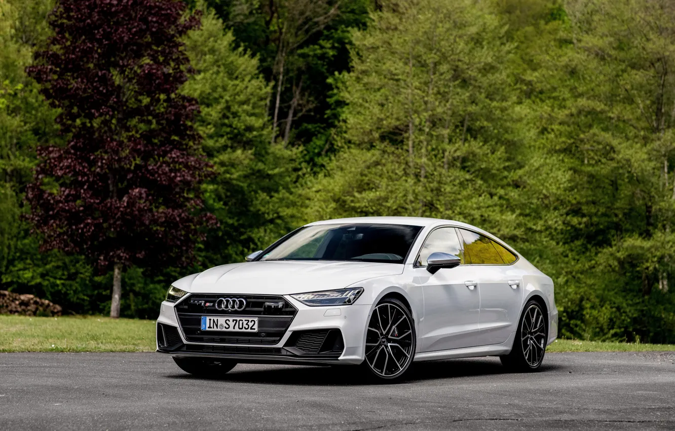 Photo wallpaper Audi, Audi A7, the five-door, Sportback, 2019, S7 Sportback