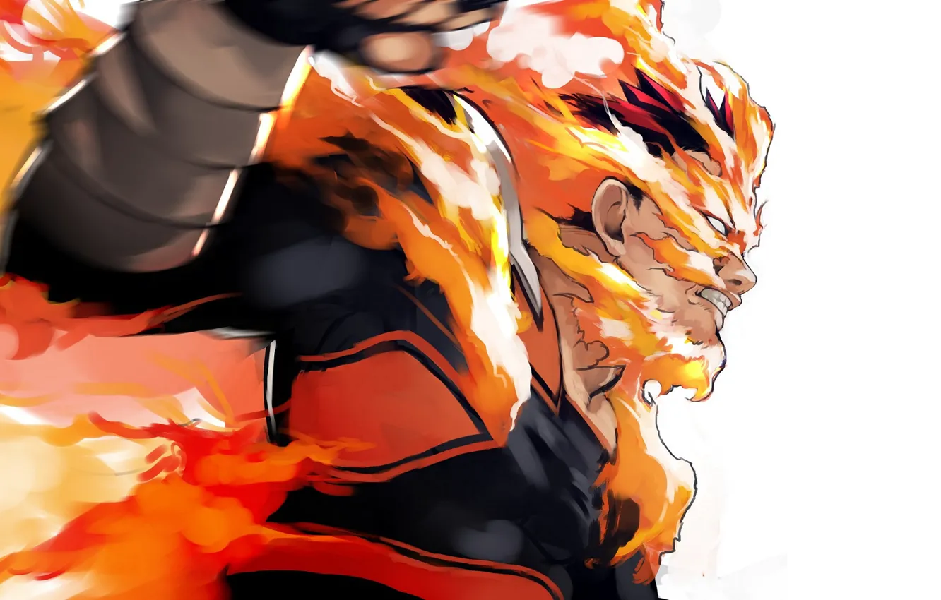 Photo wallpaper lights, flame, man, Boku no Hero Academy, My heroic academia, Todoroki