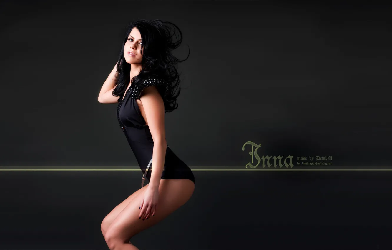 Photo wallpaper brunette, beauty, singer, sexy, Inna