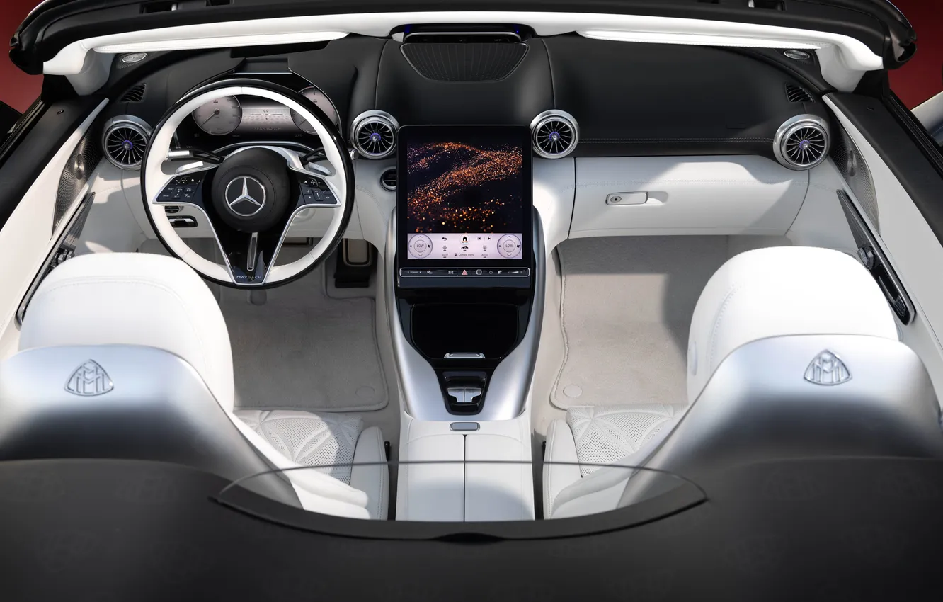 Photo wallpaper Roadster, Mercedes, Roadster, Maybach, Mercedes, luxury, Maybach, Sportcar